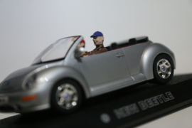 Scalextric VW New Beetle cabrio zilvergrijs nr. C2314 in OVP.
