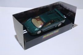 Scalextric Lamborghini Diablo groen nr. C452 in OVP.