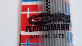 Fleischmann Auto-Rallye.  Start-Ziel set + vlaggenset 3175 in OVP. New Old Stock.