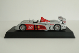 Avant Slot Audi LMP10 Zilver/Rood No.8 nr. 50103 in OVP. Nieuw!