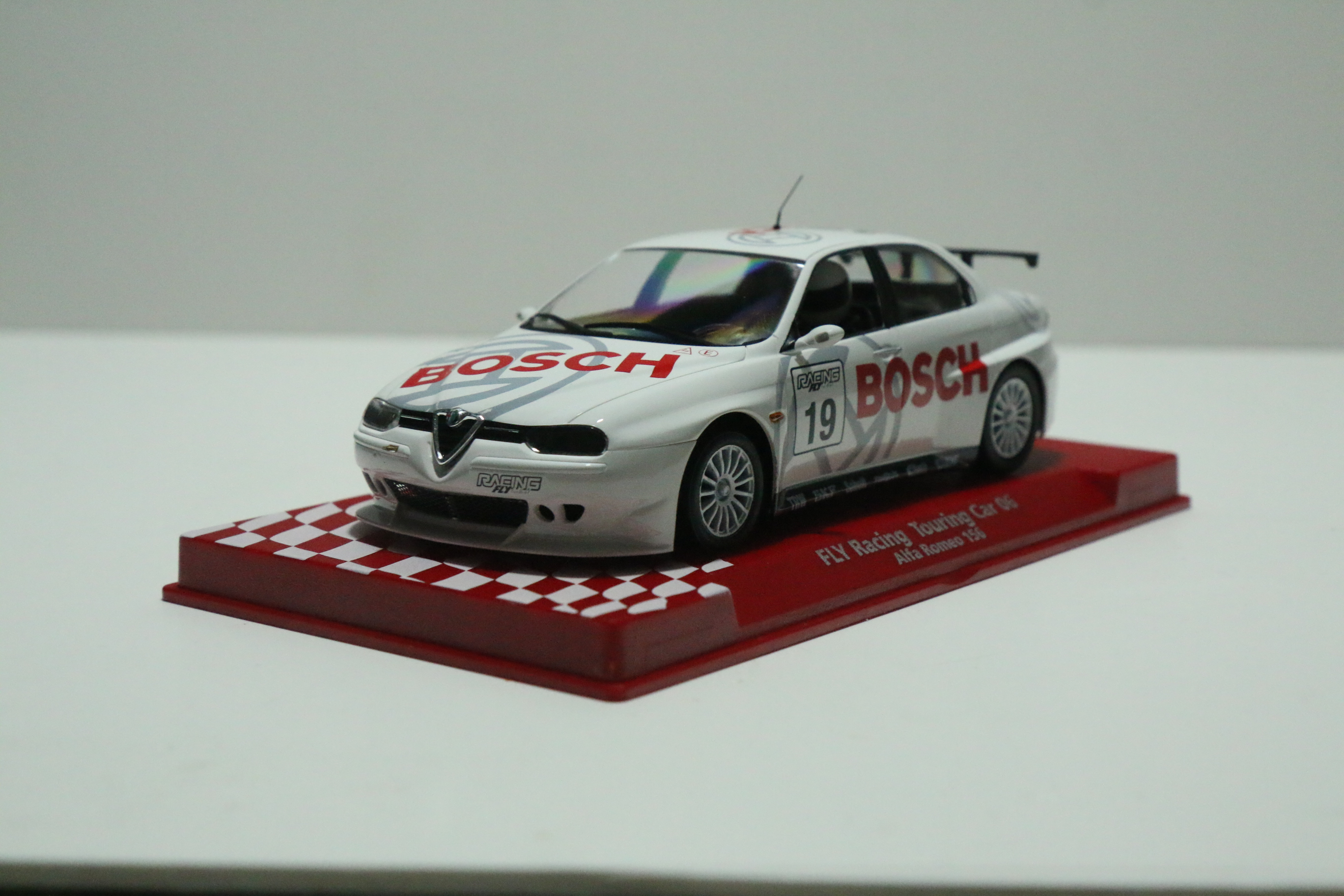 FLY Alfa Romeo 156 TC 06 wit No.19 Bosch nr. 88244 in OVP!