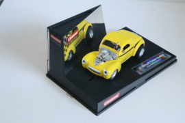 Carrera Evolution Willy's Coupe Hot Rod geel nr. 27267 in OVP.