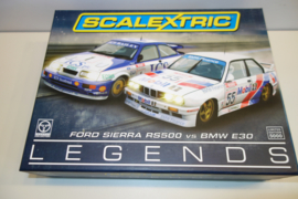 Scalextric Legends Ford Sierra RS500 vs  BMW E30.  Limited Edition nr. C3693A in OVP. Nieuw!