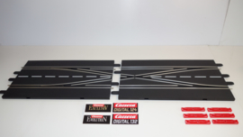 Carrera ExclusiV/Evolution/Digital kruiswissel-set  nr. 30347.    3*