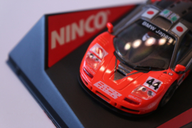 Ninco Mclaren F1 ´BMW JAPAN LACK´No.44 nr 50360 in OVP. Nieuw!