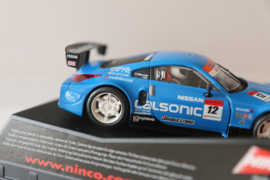 Ninco Nissan 350Z Calsonic blauw No.12 nr 50417 in OVP.