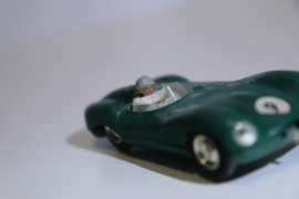 Scalextric Classic Jaguar D-Type groen No.9    C60.