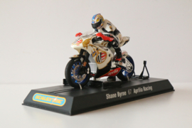 Scalextric MotoGP Aprilla Wit No.67 nr. C6010 in OVP.
