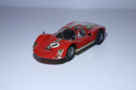 Fleischmann Porsche Carrera 6 Rood #7 nr. 3220 in OVP.
