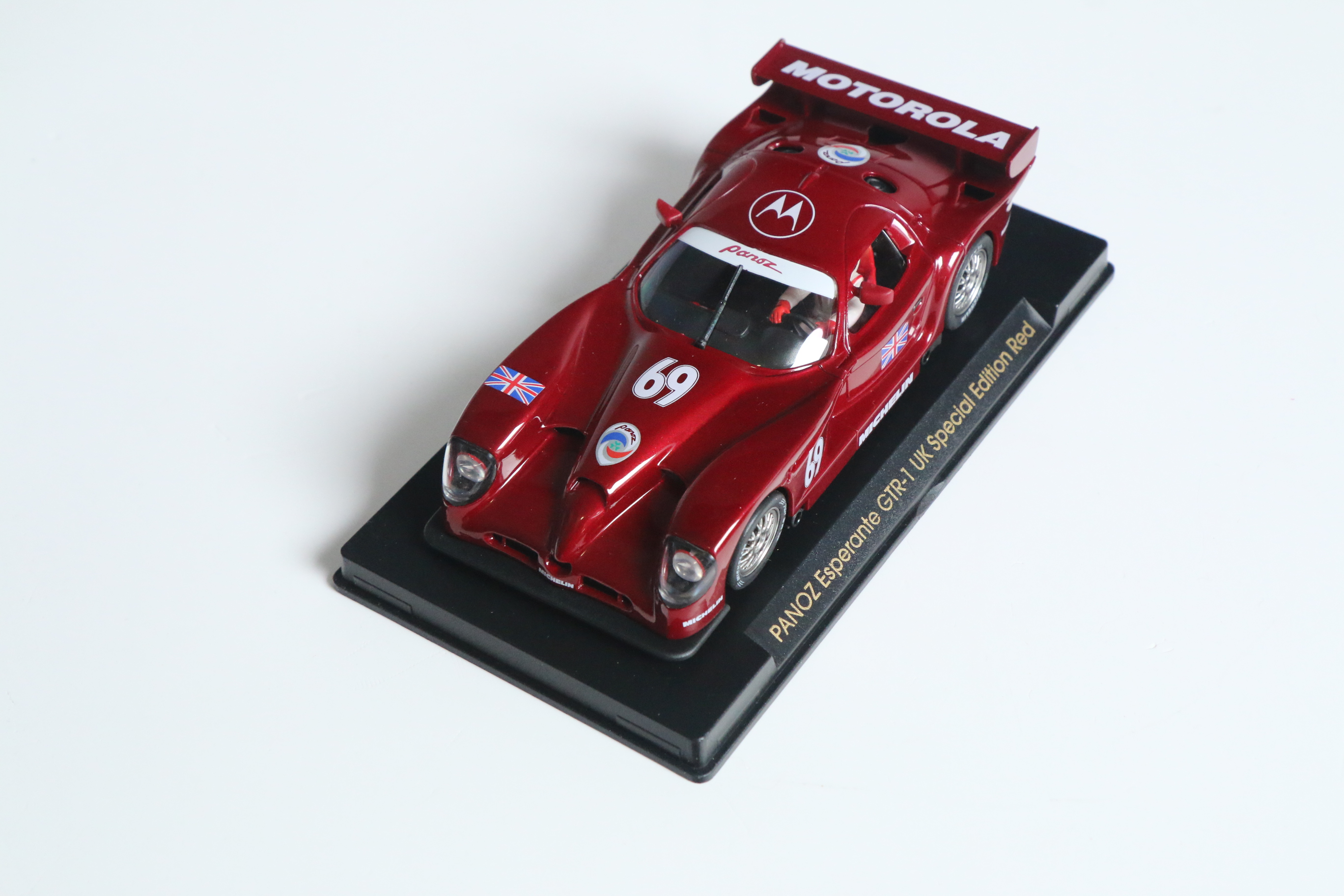FLY Panoz Esperante GTR-1 UK Special Edition Red No.69 nr E62 in OVP!