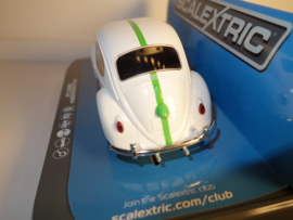 Scalextric witte VW Beetle  No. 54 A.   nr. C3745 in  Nieuw in OVP !
