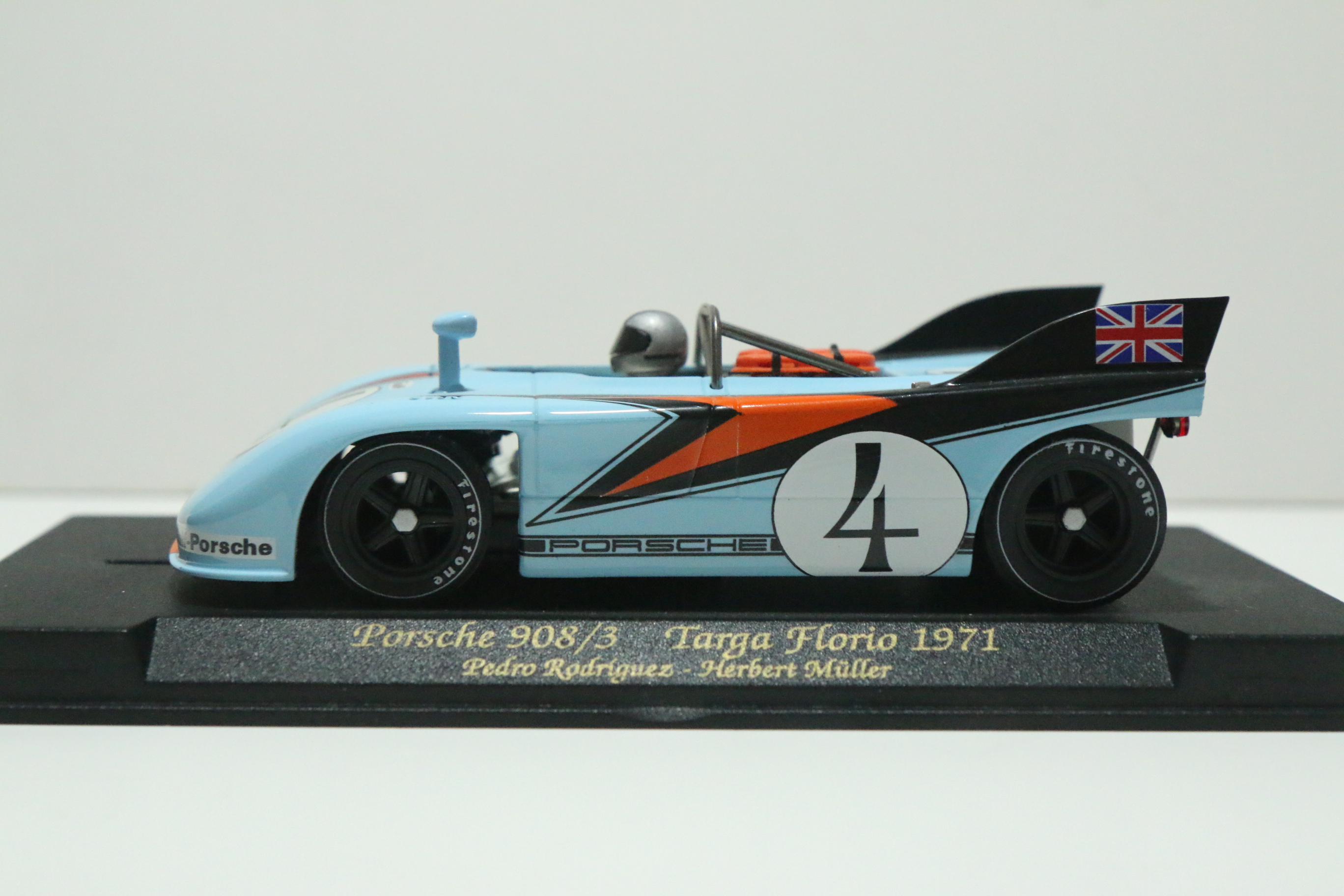 FLY Porsche 908/3 Targa Florio 1971 GULF No.4 nr. C62 in OVP.