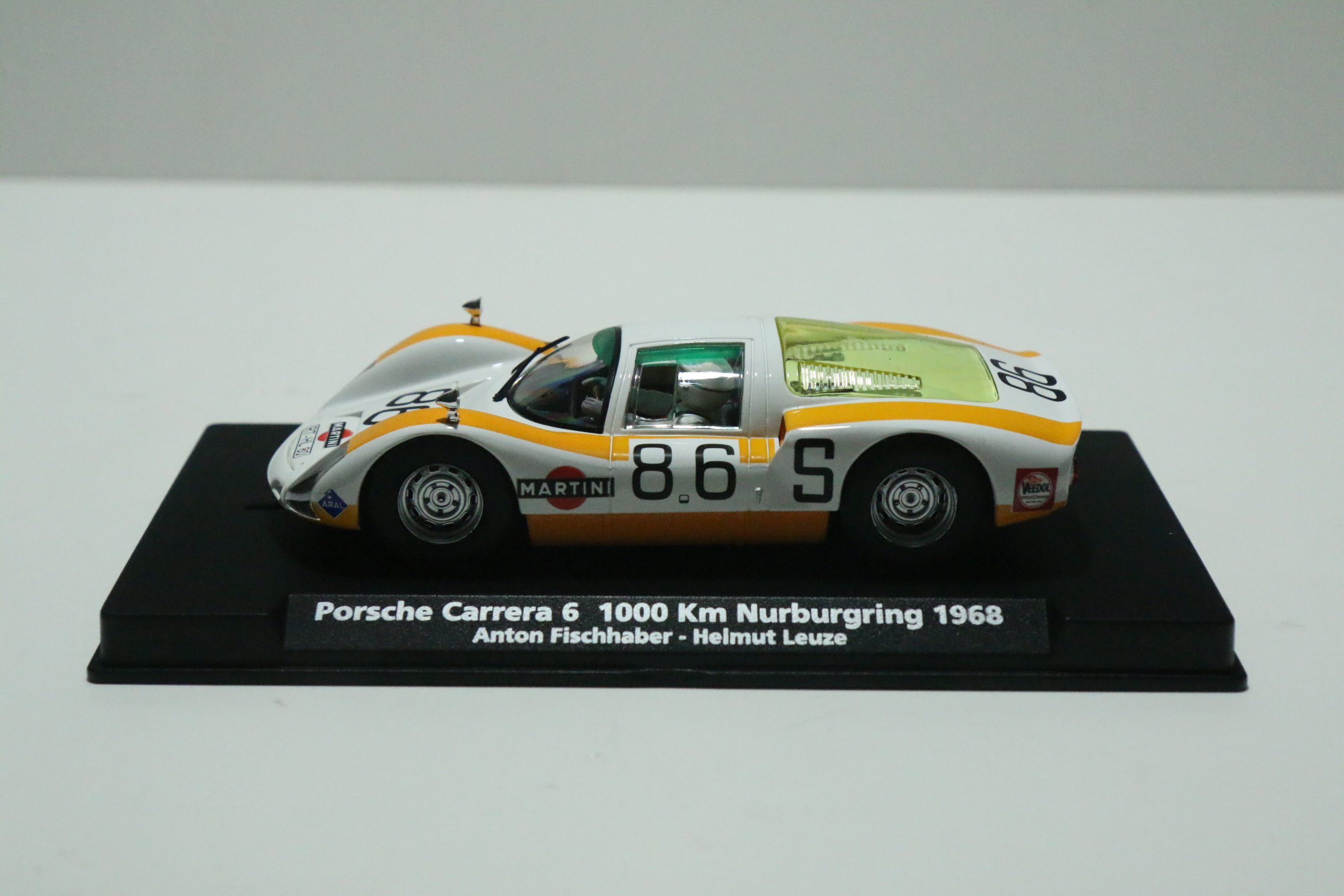 FLY Porsche Carrera 6 1000km Nurburgring 1968 No.86 nr. 88255 in OVP.