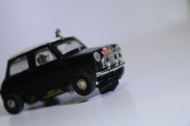 Scalextric Classic Mini Cooper Rally Zwart/Wit nr. C7 in OVP.