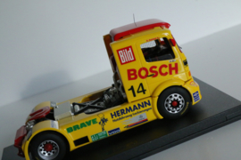 GB track by FLY Mercedes-Benz Atego No.14 FIA ETRC 2001 Ref: 08001 in OVP.*