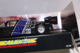 Scalextric Sauber Mercedes AEG Zwart/Blauw No.61 nr. C445 in OVP.