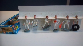 Carrera figuren set pit personeel Boxe B nr. 51653 in OVP.