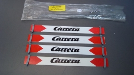 Set 4 reclame borden Carrera nr. 595 in OVP  nieuw