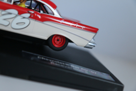 Carrera Evolution Chevrolet Bel Air '57 rood/wit No.26 nr. 27376 in OVP.