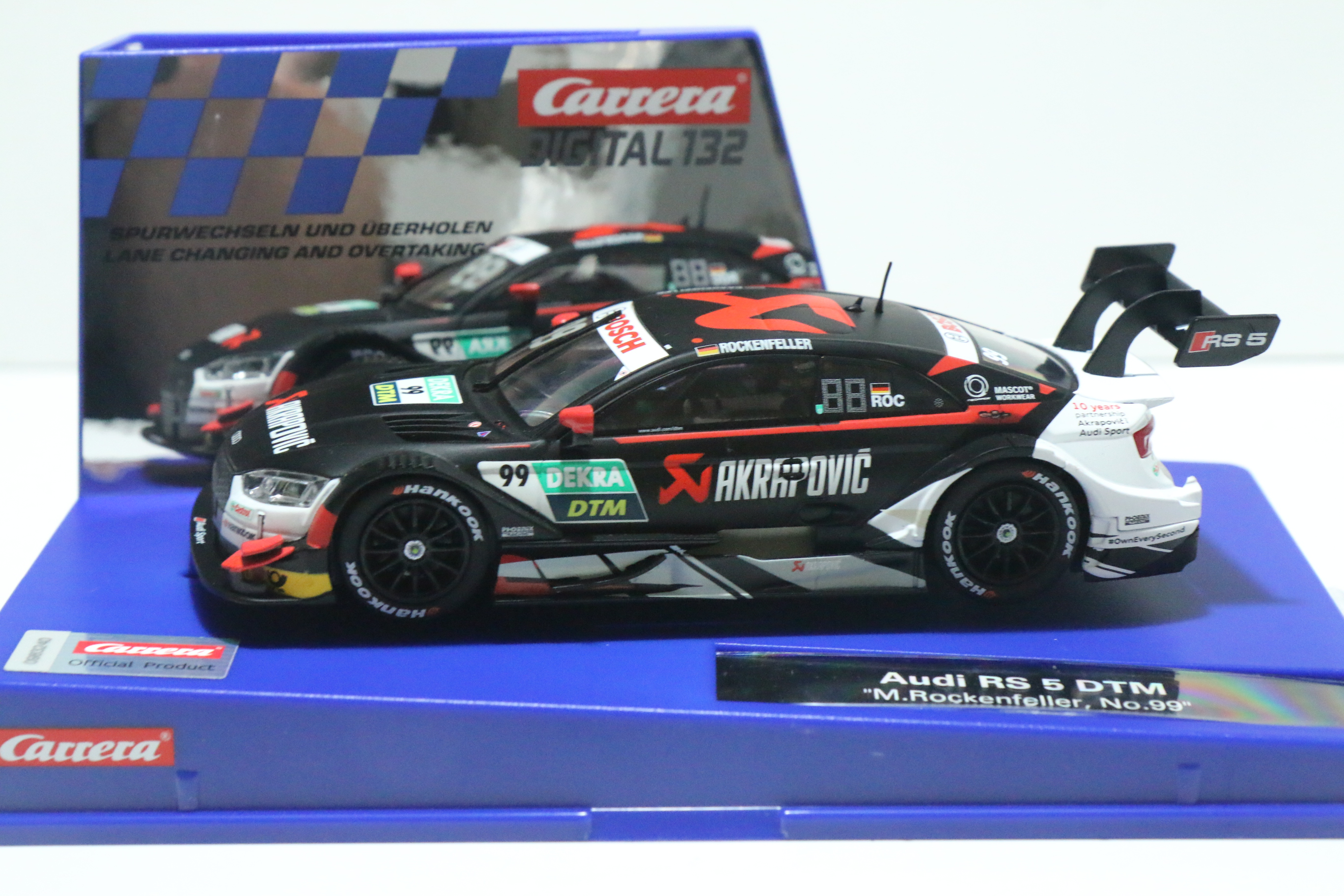 Carrera Digital 132 Audi RS5 DTM No.99 nr. 30985 in OVP!