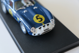 Pink-Kar Ferrari 250GTO Donkerblauw No.5  nr CV043 in OVP.
