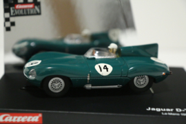 Carrera Evolution Jaguar D-Type No.14 nr 25461 in OVP. Nieuw!