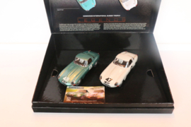 Scalextric GOODWOOD Jaguar E-type set nr. C3898A L.E in OVP.