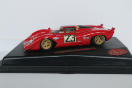 RACER slotcar RCR31 Ferrari 312P - NART Sebring 12h 1970  # 23   Nieuw !