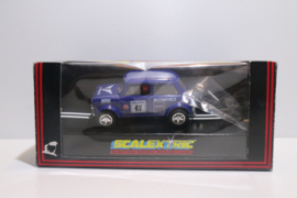 Scalextric Mini Cooper Motaworld blauw No.47 nr. C393 in OVP.