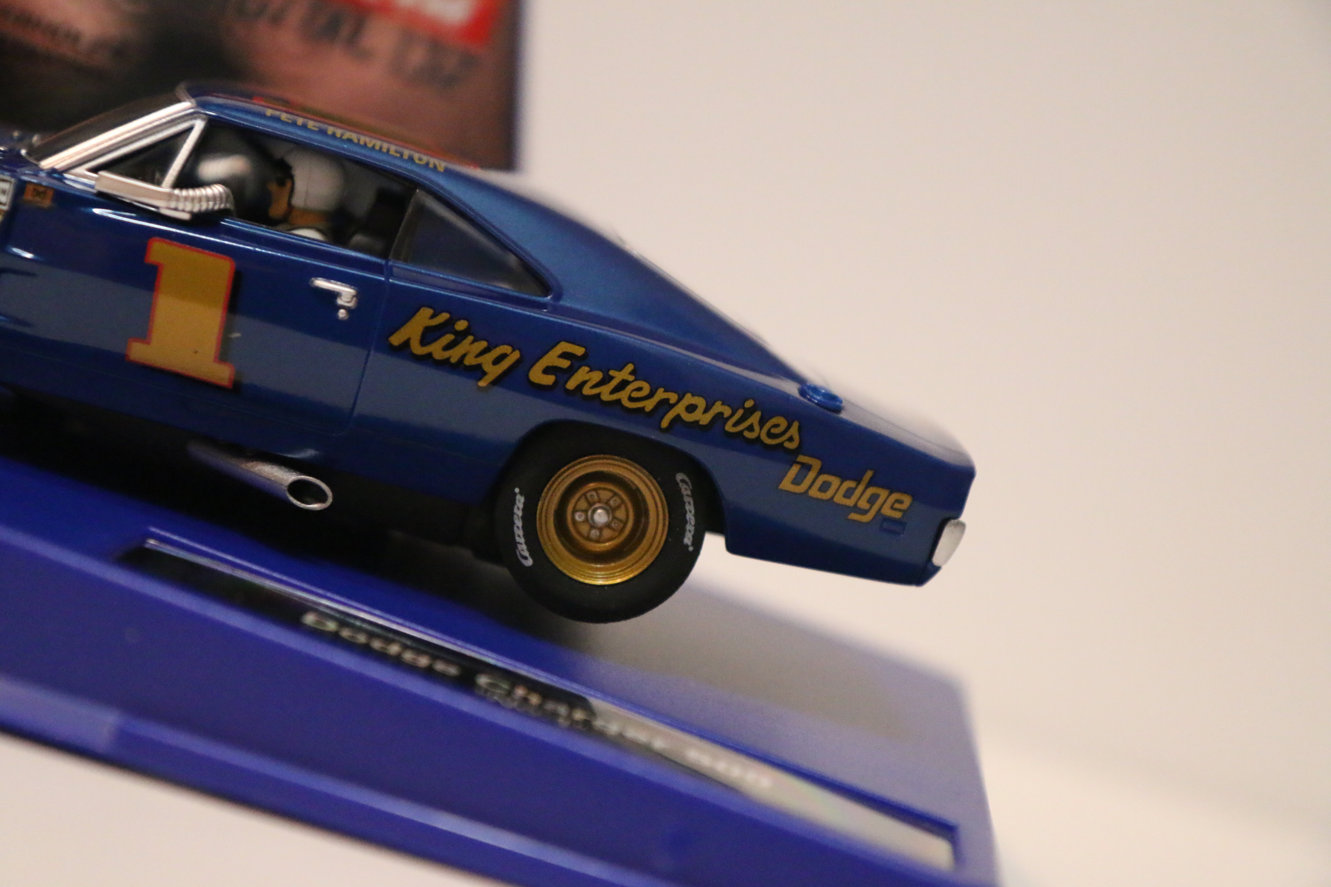 Carrera Digital 132 Dodge Charger 500 blauw/goud No.1 nr. 30982 in OVP!