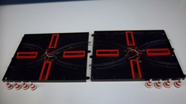 Carrera Universal Set baanwissels met pionnen nr. 50534
