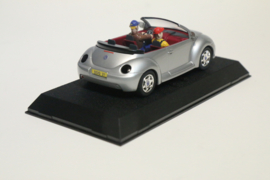 Scalextric VW New Beetle cabrio zilvergrijs nr. C2314 in OVP.