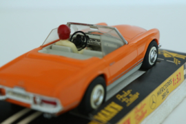 Fleischmann Auto-Rallye. Mercedes 280SL oranje nr. 3260 in OVP.