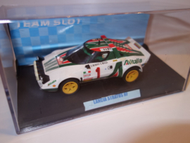 Teamslot Lancia Stratos HF No.1  Wit.  nr. 11501 in OVP. Nieuw