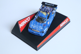 Ninco Mercedes CLK GTR blauw Org teile No.12 nr. 50312 in OVP!
