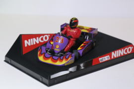 Ninco Kart F1 Paars/Vlammen No.28 nr. 50420 in OVP.