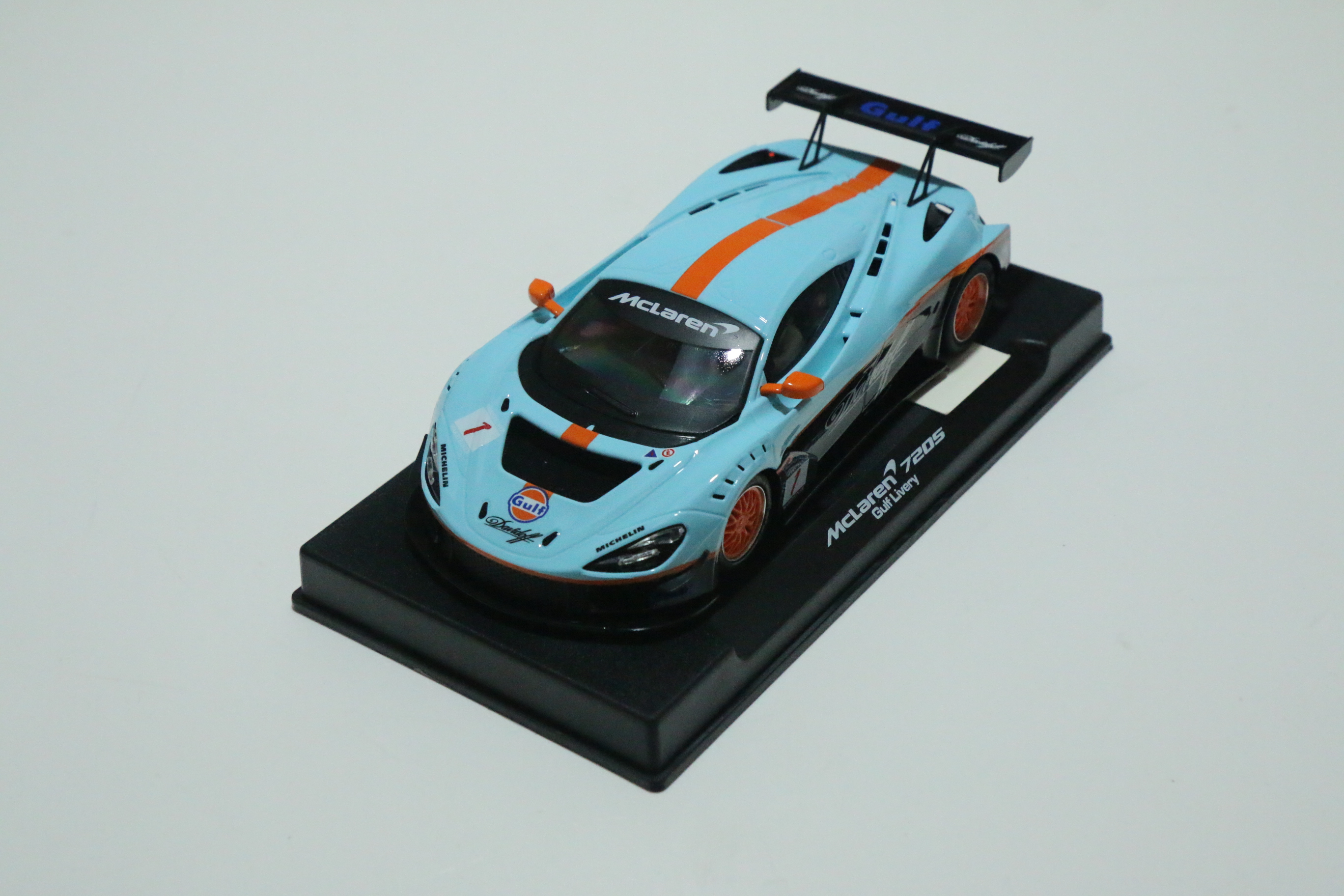 NSR Mclaren 720S GULF F1 GTR No.1 nr. 0355 in OVP!