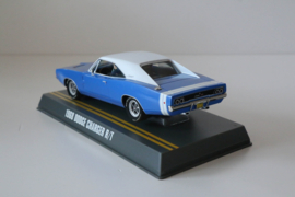 Pioneer Dodge Charger Blauw/Wit nr. P034 in OVP. Nieuw!