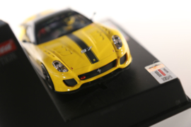 Carrera Evolution Ferrari 599XX geel  No.97  nr. 27361 in OVP. Nieuw!