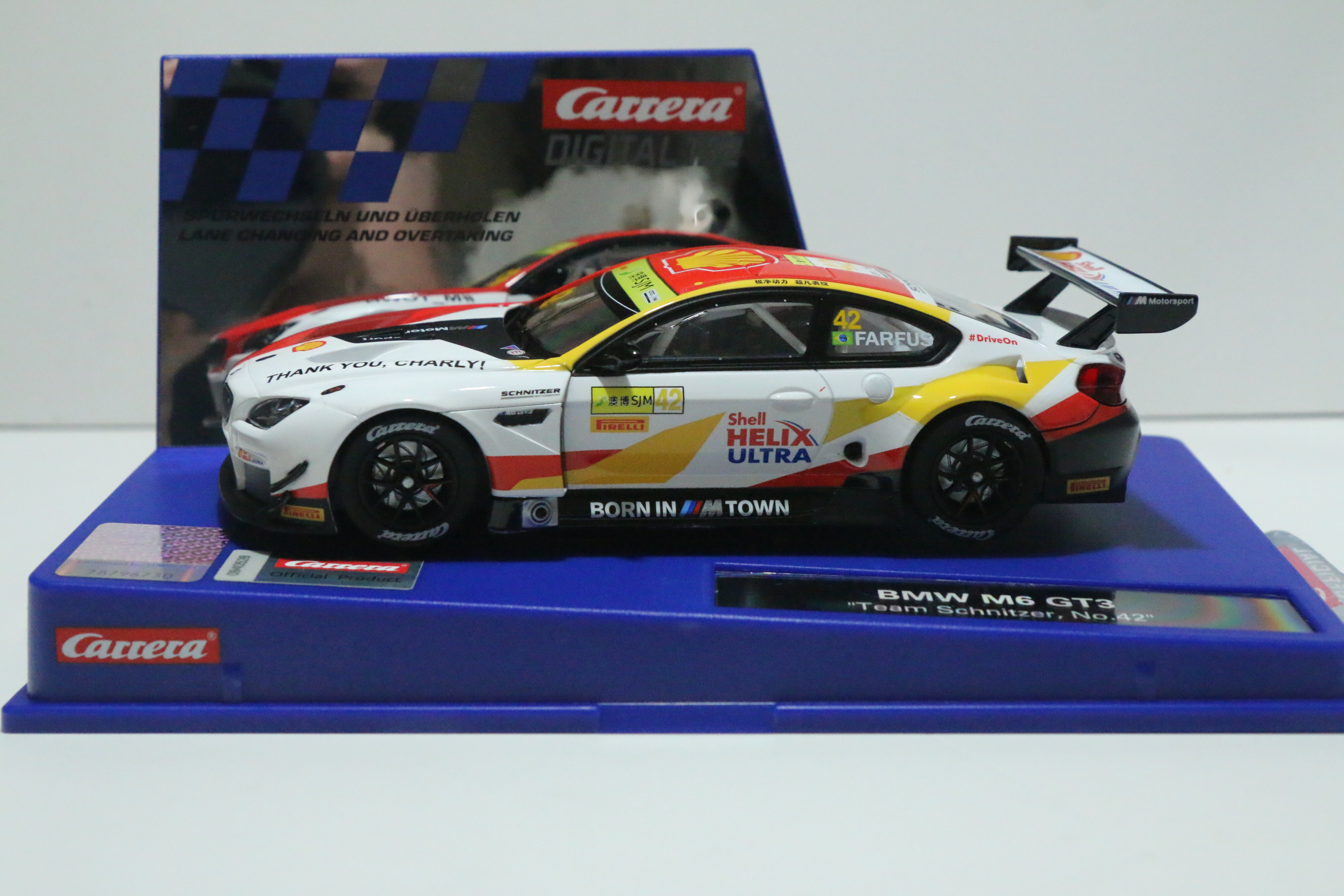 Carrera Digital 132 BMW M6 GT3 No.42 nr. 30967 in OVP!