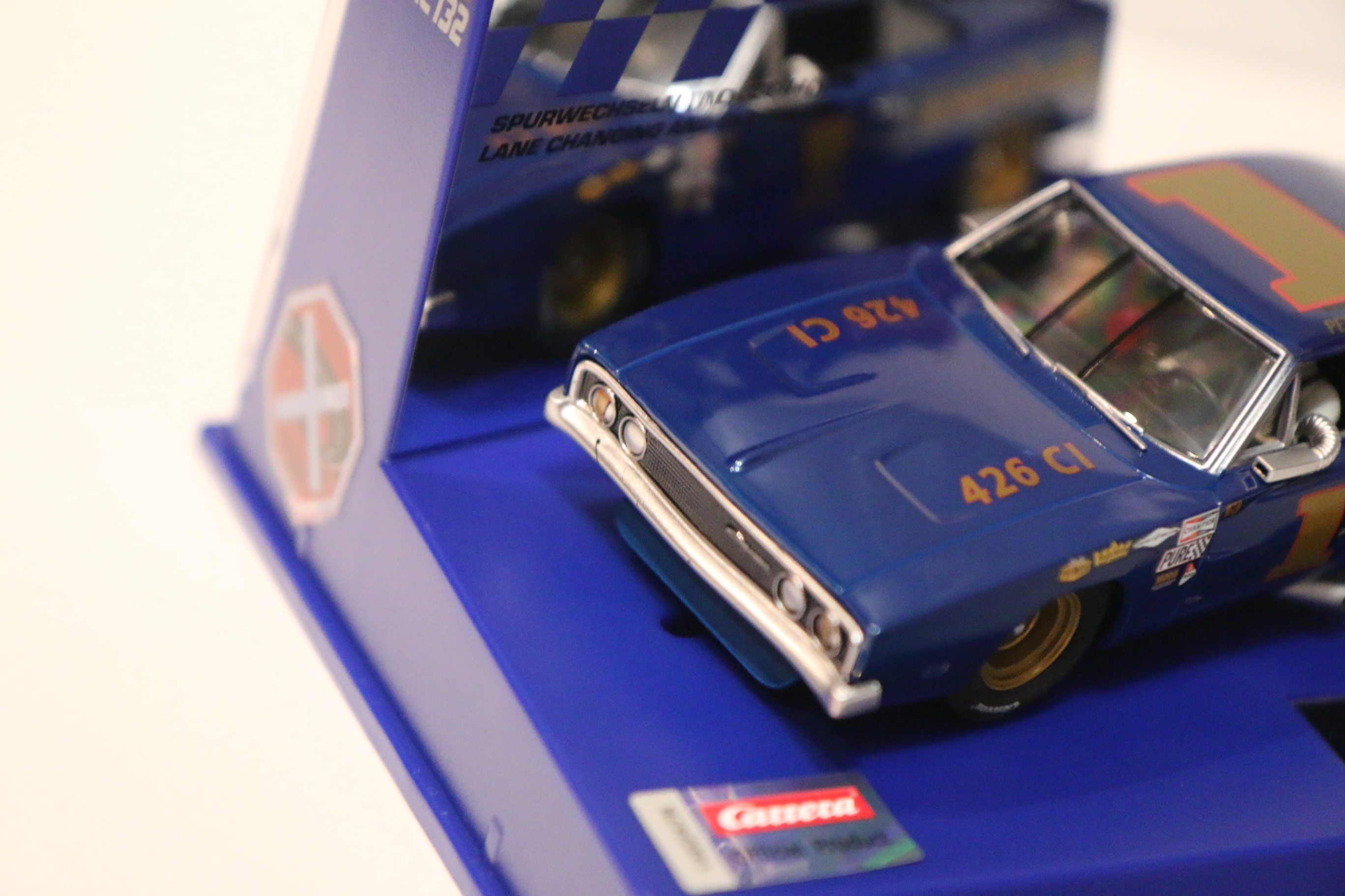 Carrera Digital 132 Dodge Charger 500 blauw/goud No.1 nr. 30982 in OVP!