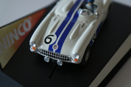 Ninco Corvette Class C wit/blauw No.6 nr. 50347 in OVP. Nieuw!