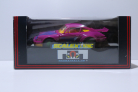 Scalextric Jokers Porsche 911 Paars/Geel nr. C466 in OVP.