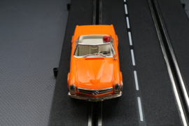 Fleischmann Auto-Rallye. Mercedes 280 SL  oranje   nr. 3260