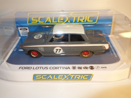 Scalextric Ford  Lotus Cortina No.77.    C4177 in OVP.