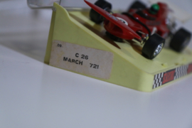 Scalextric Classic March 721 F1 No.3 nr. C26 in OVP.