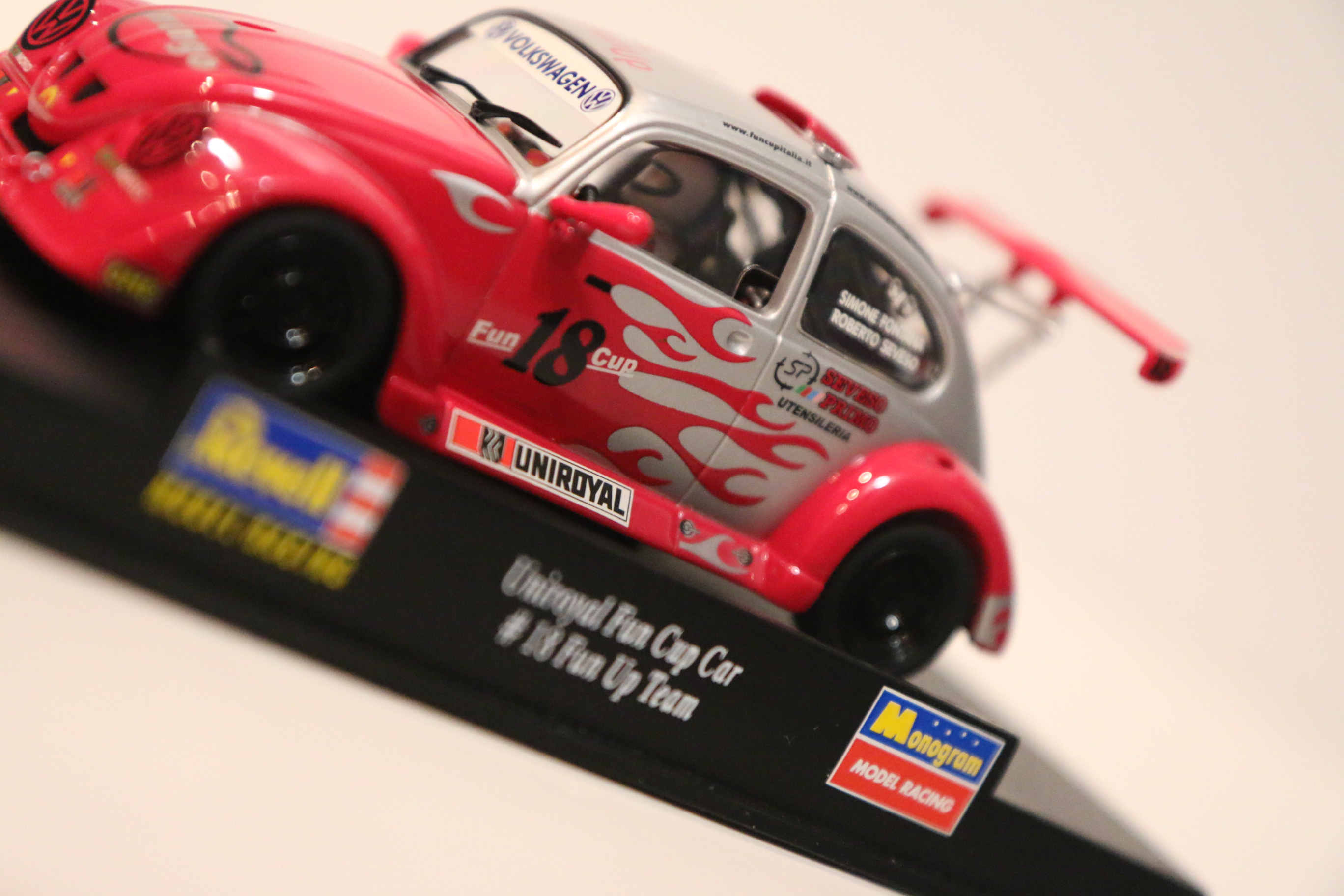 Revell/Monogram VW Fun Car rood/zilver No.18 nr 08334 in OVP!