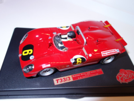 RACER slotcar RCR47B.  Alfa Romeo T 33/3  #6.   Nieuw !