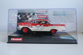 Carrera Evolution Chevrolet Bel Air '57 rood/wit No.26 nr. 27376 in OVP.