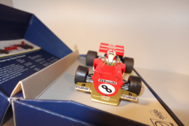 Scalextric Lotus 72.  Coureur: Tony Trimmer Limited Edition box. nr. C3657A . Nieuw!